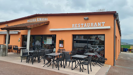 Pizza de Pizzeria Vecchia Romagna à Wettolsheim
