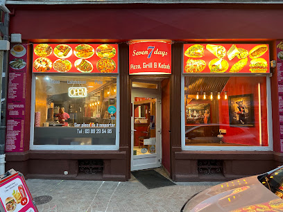 Pizza de Seven7Days à Colmar